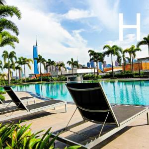 Luxury Balcony at Trion KL by HCK