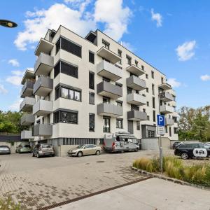 Air conditioned 1 room Apartment, with garden, new building