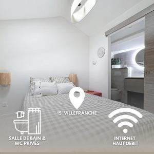 Saint-Amour - Anse Centre - Chambre et Salle de bain WC privée - Cuisine partagée