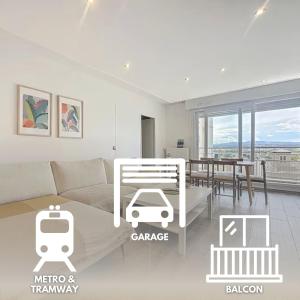 Grand T3, balcon et garage - Venissieux Lyon Sud
