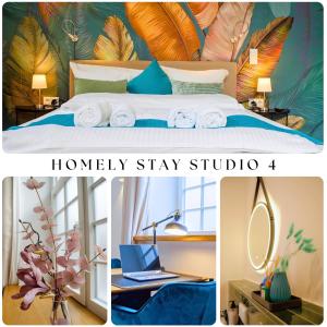 HOMELY STAY Studio 4 - Chic Self-Check-In Room for Short Stays