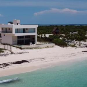 Beachfront Cancun Luxury Villa in Private Paradise Aldea Zac-Nah
