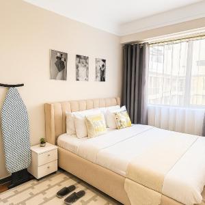 Modern Suite 1BR in Kilimani WIFI,Netflix,Free Parking,Near yaya center