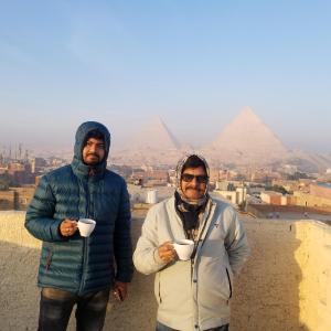 Hany pyramids view