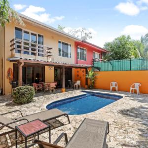 Charming Duplex in Playa Potrero Surfside Community, with a Private Pool, Cozy Interior and Walkable Access to the Beach