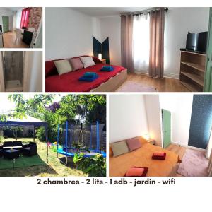 appart cosy 2 chb wifi jardin