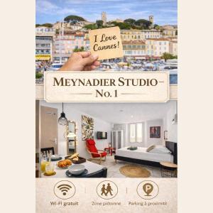 Studio plage et palais Cannes meynadier 1