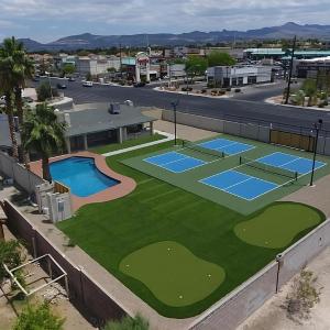 Elevated PickleBall Retreat