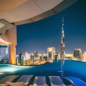 Burj Khalifa Downtown Views - Highest Infinity Pool in Downtown