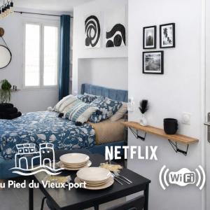 Au Cœur du Vieux-Port Marseille - escapade Chic Climatisé Netflix
