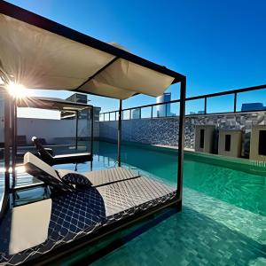 Studio na Vila Olímpia com Piscina|Cinema|Academia