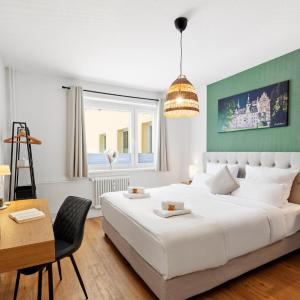 Wohlfühlapartment, Zentral, 200m zur UNI, Parkplatz, Boxspringbetten, Massagesessel, Nespresso, LAN & WIFI