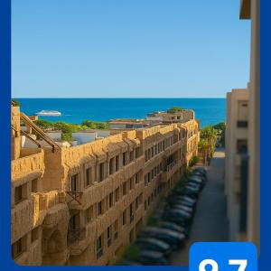 Selena Bay Luxury Sea View 1BR Apartment, Private Beach and Pool
