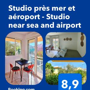 Studio Near Tramway, Beach & Airport - Air Conditioning & Free Wifi