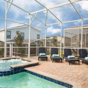 Marvelous 7Bd/5Ba Family Friendly w/ GameRoom & Pool Close to Disney 1201
