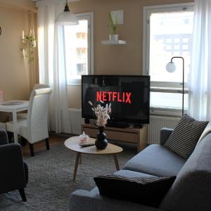 Two-room apartment in the center of Helsinki with a sauna! Free parking!