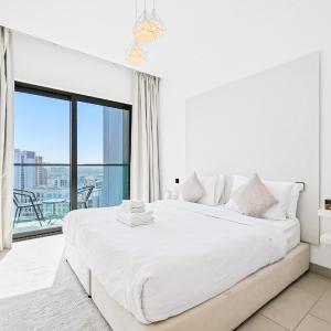 Sobha Waves 1BR, High-Floor and Balcony, Sobha Hartland, MBR City