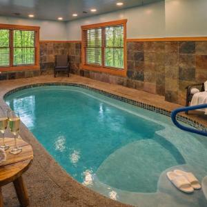 Private Indoor Pool Cabin • 2 Master Suites