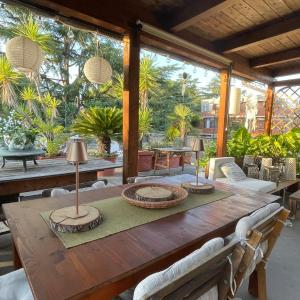 Mansarda monolocale in roof garden
