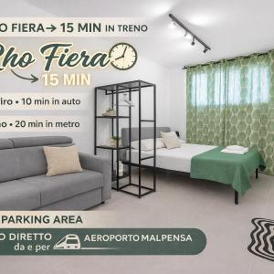 Room 12 MILANO -Near Train Station -15 min Rho Fiera-Duomo-Malpensa