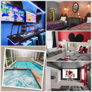 Disney 8BR South Pool Theater Arcade Harry Potter Room