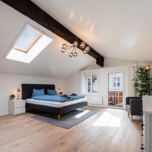Large apt in town center next to Brunngasse & near lake