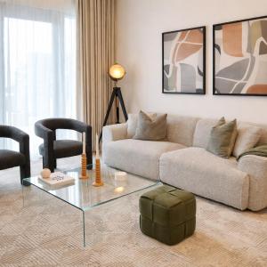 Newly Renovated Terrace 1BR Burj Skyline Views