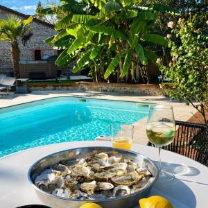 Villa entre amis famille proche Toulouse 10 pers, Jacuzzi piscine bar