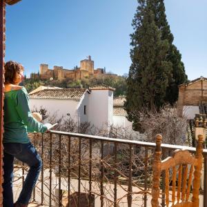 Breathtaking Alhambra view balconies, Albaizyn