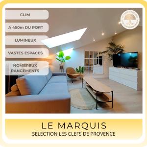 LE MARQUIS - T3 Standing 100m2 250 mètres du Port