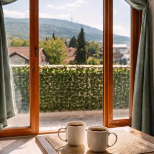Skopje Studio with Mountain view Balcony and Free Parking