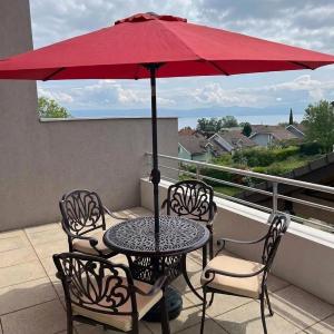 Superbe appartement au calme avec vue sur le Lac.
