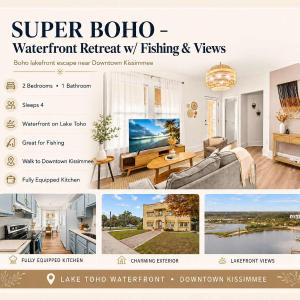 SUPER BOHO - LAKE TOHO FISHiNG WATER FRONTs