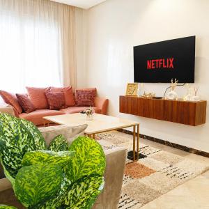 Premium Stay in Casablanca Maarif WiFi & Parking & Netflix