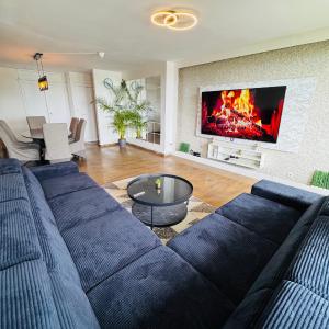 Appart meublé 92m2 + 2 terrasses