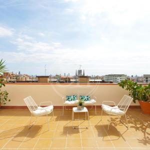 Cozy apartment with terrace & views Sagrada Familia