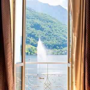 Lake View Apartment, Blick auf den Traunsee und auf das Schloss Orth - ideal für Paare und Genießer