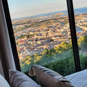 LE ROUQUIER Studio Terrasse, Vue Exceptionnelle, Climatisation