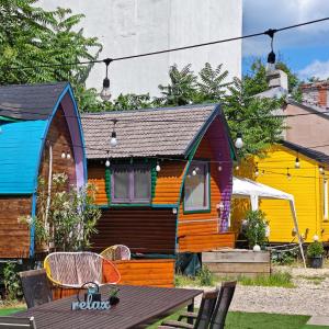 Pura Vida Downtown Tiny houses Bucharest