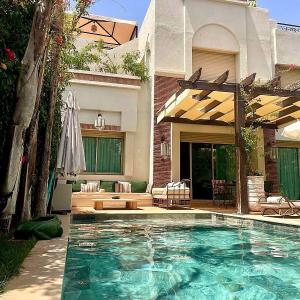 Villa Luxe Golf Amelkis Piscine et Vue Atlas Marrakech