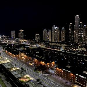 The best Puerto Maderos view from a 23rd floor