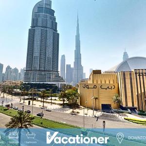 Vacationer Holiday Homes I Elegant 1 Bed l Magnificent Burj Khalifa Views