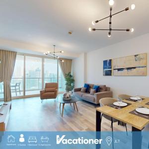 Vacationer Holiday Homes I Elegant 1 Bed Escape | Walk to Metro Station | JLT