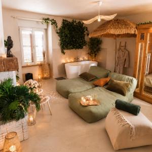 Suite Climatisé Bali SPA et sauna privé pour 2-Châteaux de la Loire