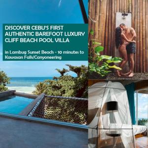 Beachfront Villa with Private Pool on 1,5 km Lambug Beach, Kawasan Falls 10 Min, Badian Moalboal - The Verge Cebu