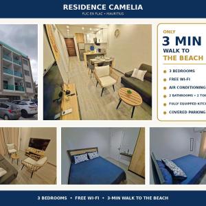 Camelia Residence - 3min Walk to Beach, AC Bedrooms, WiFi, Comfort, Stylish