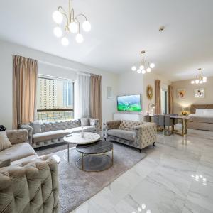 Luxury 120sqm 1BR 5 Pools 2 Min to JBR Beach