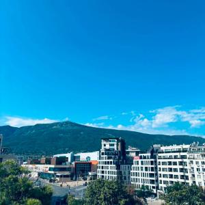 Spacious apartment with a Mountain view, big balcony and parking