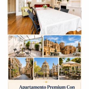 Propiedad Premium de 4 Dormitorios con Terrazas Privadas en Gran Via Valencia-AC, Wifi, Ubicación Perfecta
