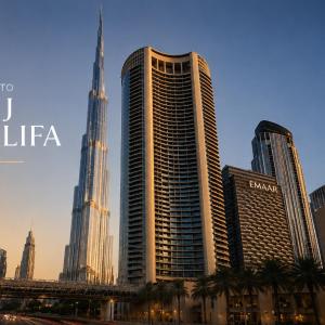 Varen Private Room in Downtown Dubai Apartment with Burj Khalifa View